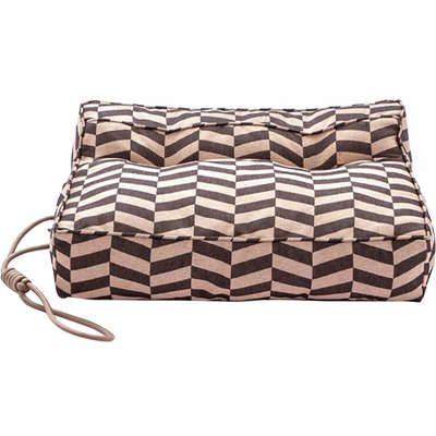 Cama Snooze Pufe Lazy Zig-Zag Chumbo