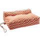 Cama Snooze Pufe Lazy Zig-Zag Coral