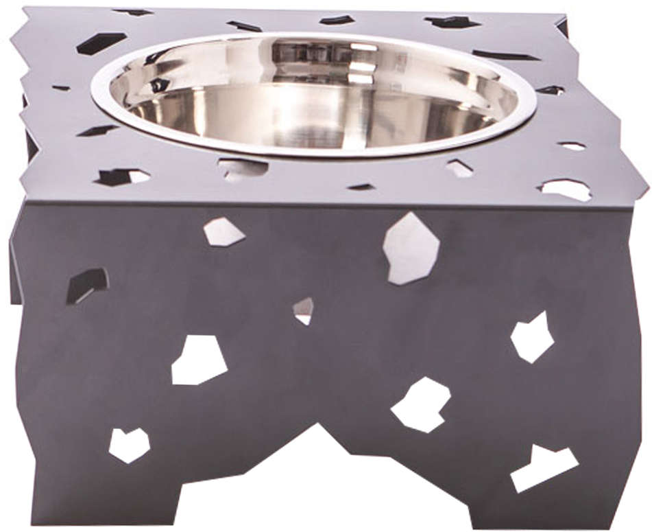 Comedouro Snooze Granilite Cinza Chumbo - Tam. G