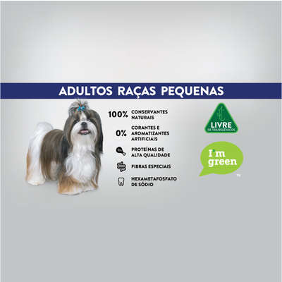 Ração Seca Quatree Life Salmão e Arroz Cães Adultos Raças Pequenas