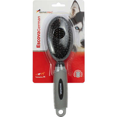 Escova GermanHart Grooming Borracha Sem Bolinha para Cães