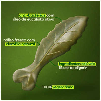 Petisco Dentalight Dental Bone Medium para Cães
