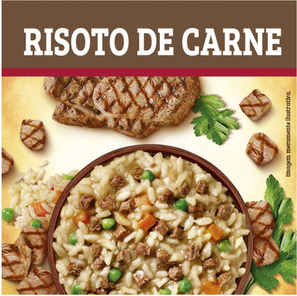 Ração Úmida Keldog Sachê Comida de Verdade Risoto de Carne para Cães - 100 g