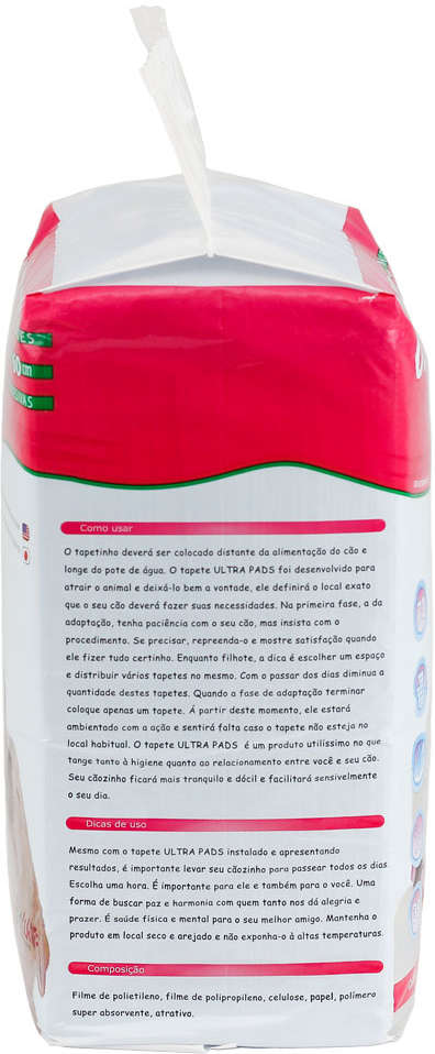 Tapete Higiênico PetLike Ultra Pads 60 cm - 30 Unidades