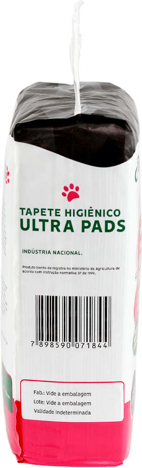 Tapete Higiênico PetLike Ultra Pads Carbono 60 cm - 30 Unidades