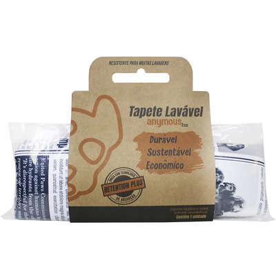 Tapete Higiênico Anymous Dog News Lavável para Cães