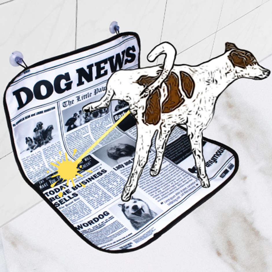 Tapete Higiênico Anymous Dog News Lavável para Cães - Tam. M