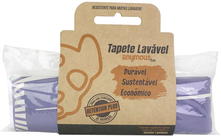Tapete Higiênico Anymous Metrópole Lavável para Cães - Tam. G