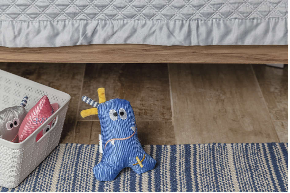 Brinquedo Pelúcia Monstro Sustinho para Cães e Gatos - Tam. Único