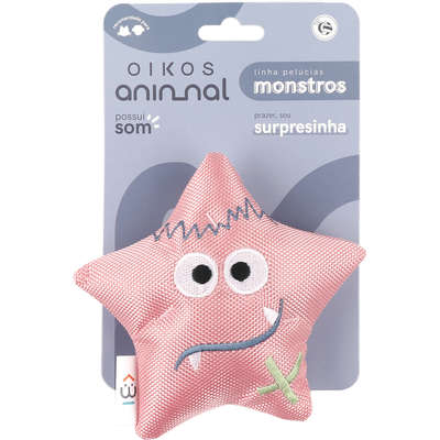 Brinquedo Pelúcia Monstro Surpresinha para Cães