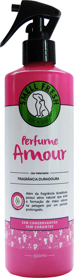 Perfume VetSense Smell Fresh Amour para Cães e Gatos - 500 mL