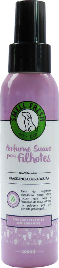 Perfume VetSense Smell Fresh Suave para Cães e Gatos Filhotes - 100 mL