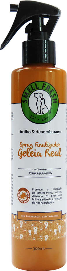 Spray Finalizador VetSense Smell Fresh Geleia Real para Cães e Gatos - 300 mL