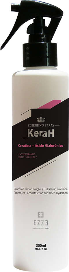 Spray Finalizador VetSense Ezze Kerah para Cães e Gatos - 300 mL