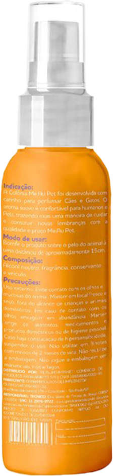 Colônia Meau Cheirinho de Bebê para Cães e Gatos - 120 mL