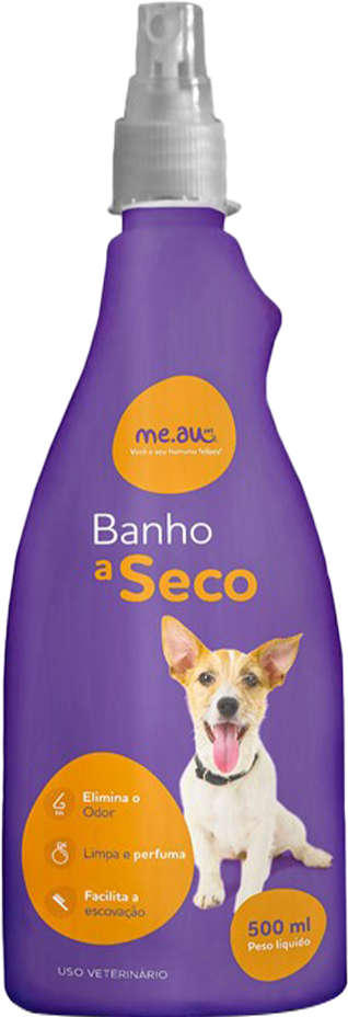 Banho a Seco Meau para Cães e Gatos - 500 mL
