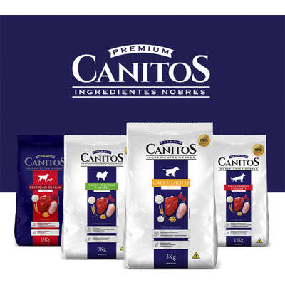 Ração Seca Canitos Pro para Cães Filhotes