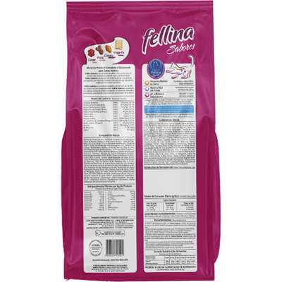 Ração Seca Fellina Sabores para Gatos Adultos