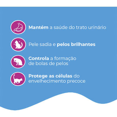Ração Seca Fellina Life para Gatos Adultos