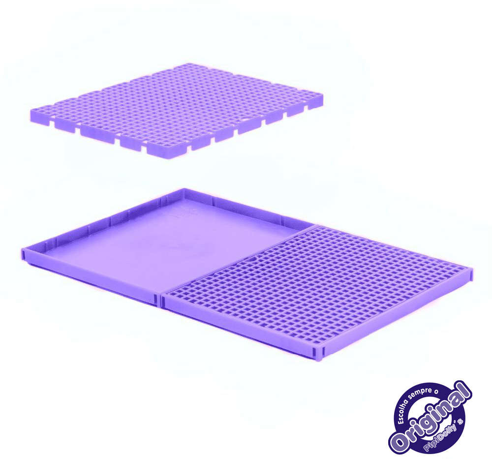 Grade de Reposição Pipidollys Lilás para Sanitários - Tam. Único