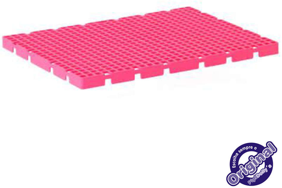 Grade de Reposição Pipidollys Rosa para Sanitários - Tam. Único