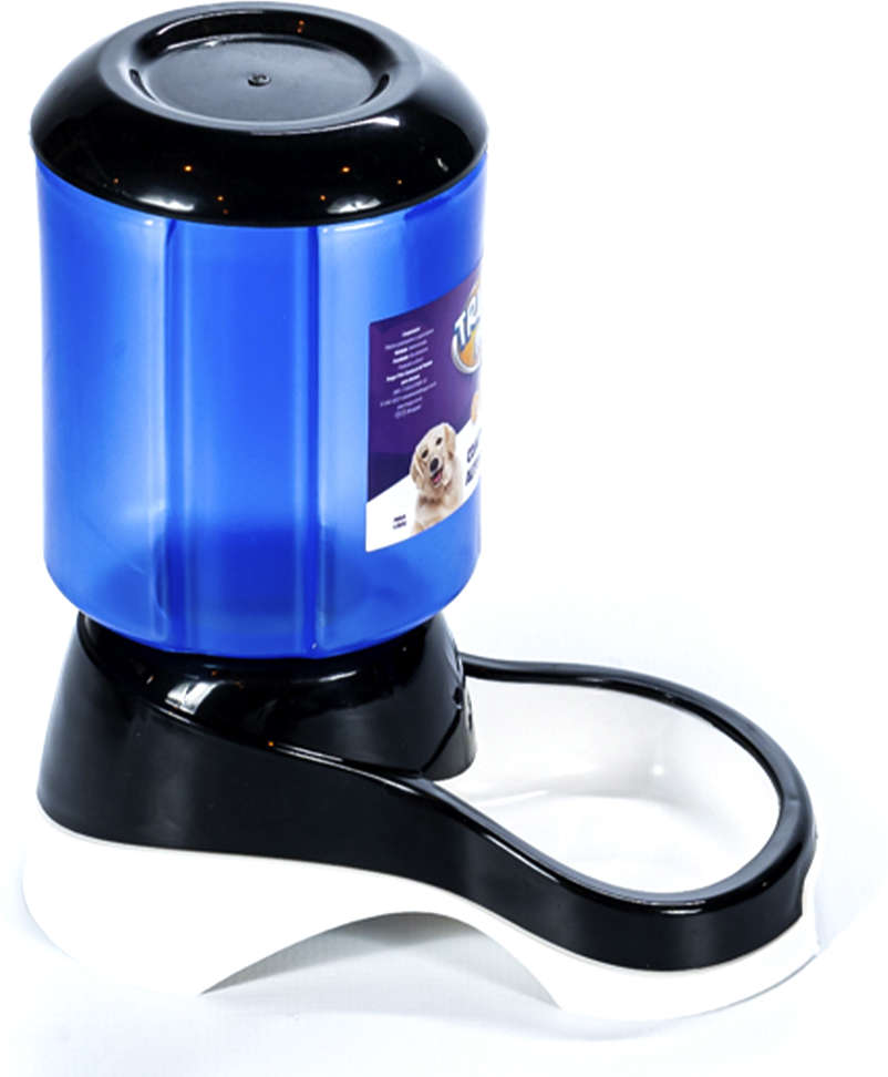 Comedouro Automático Truqys Pets Preto com Galão - 1Kg