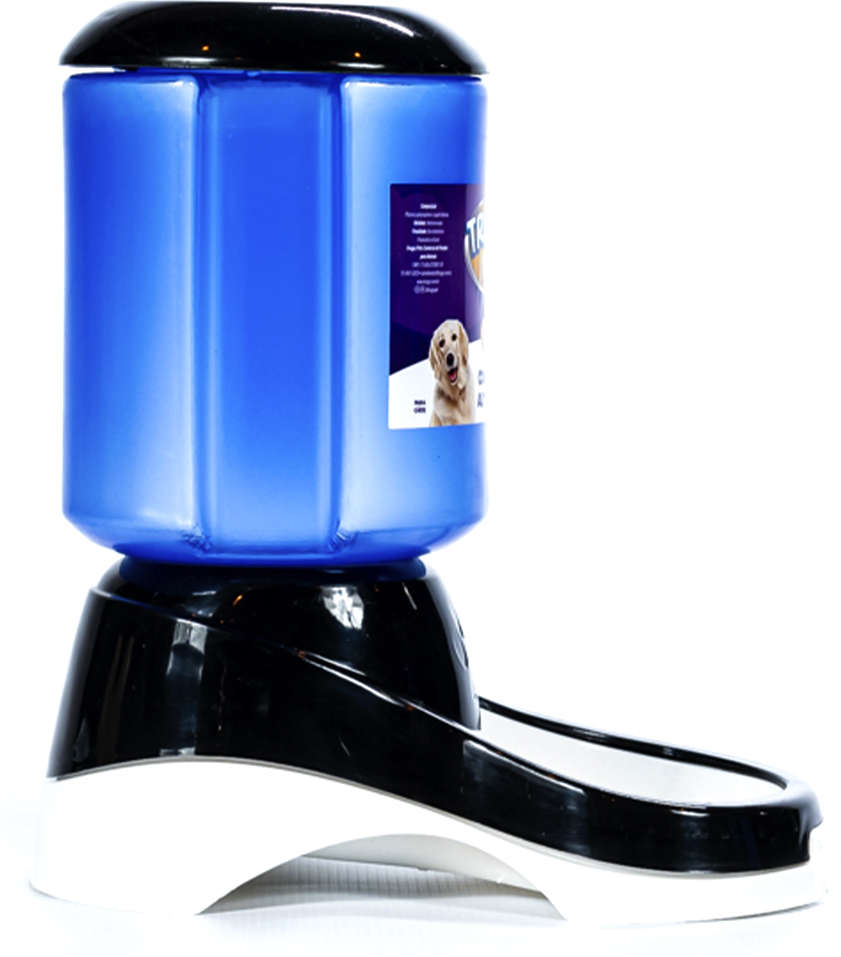 Comedouro Automático Truqys Pets Preto com Galão - 1Kg