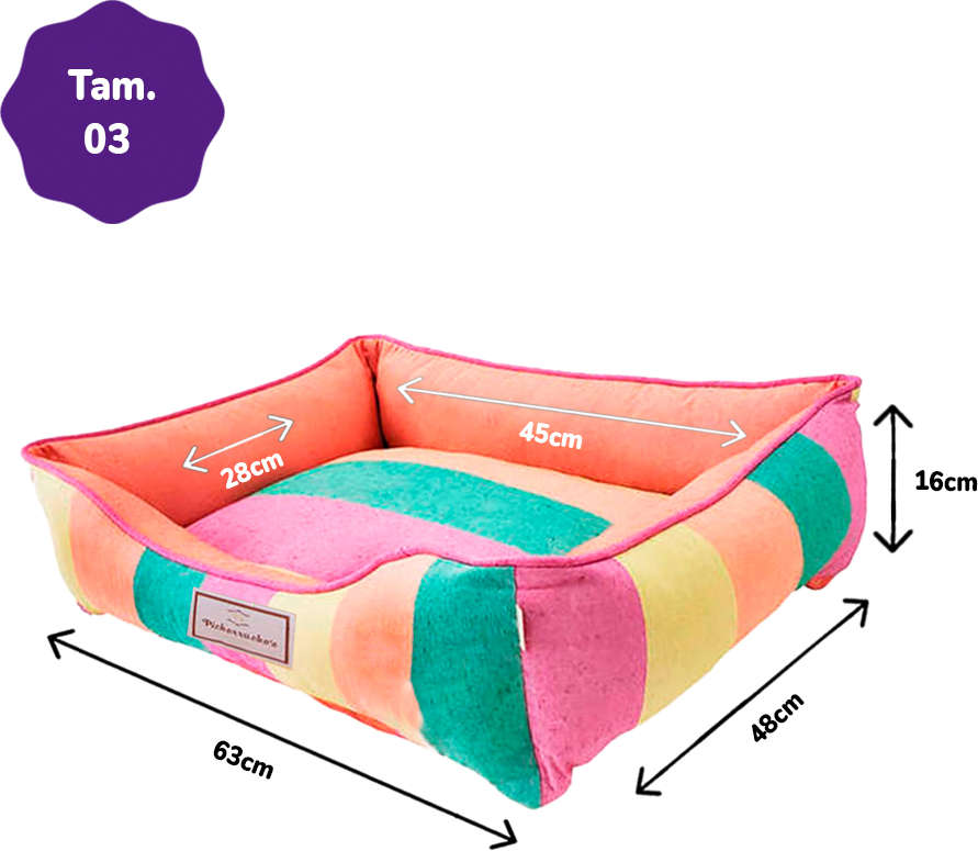 Cama Reciclato Corale - Tam. 03