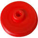 Brinquedo Tipo Frisbee Hurricane em PVC Flexível Vermelho