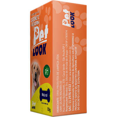 Sabonete Pet Look Glicerina Natural para Cães e Gatos