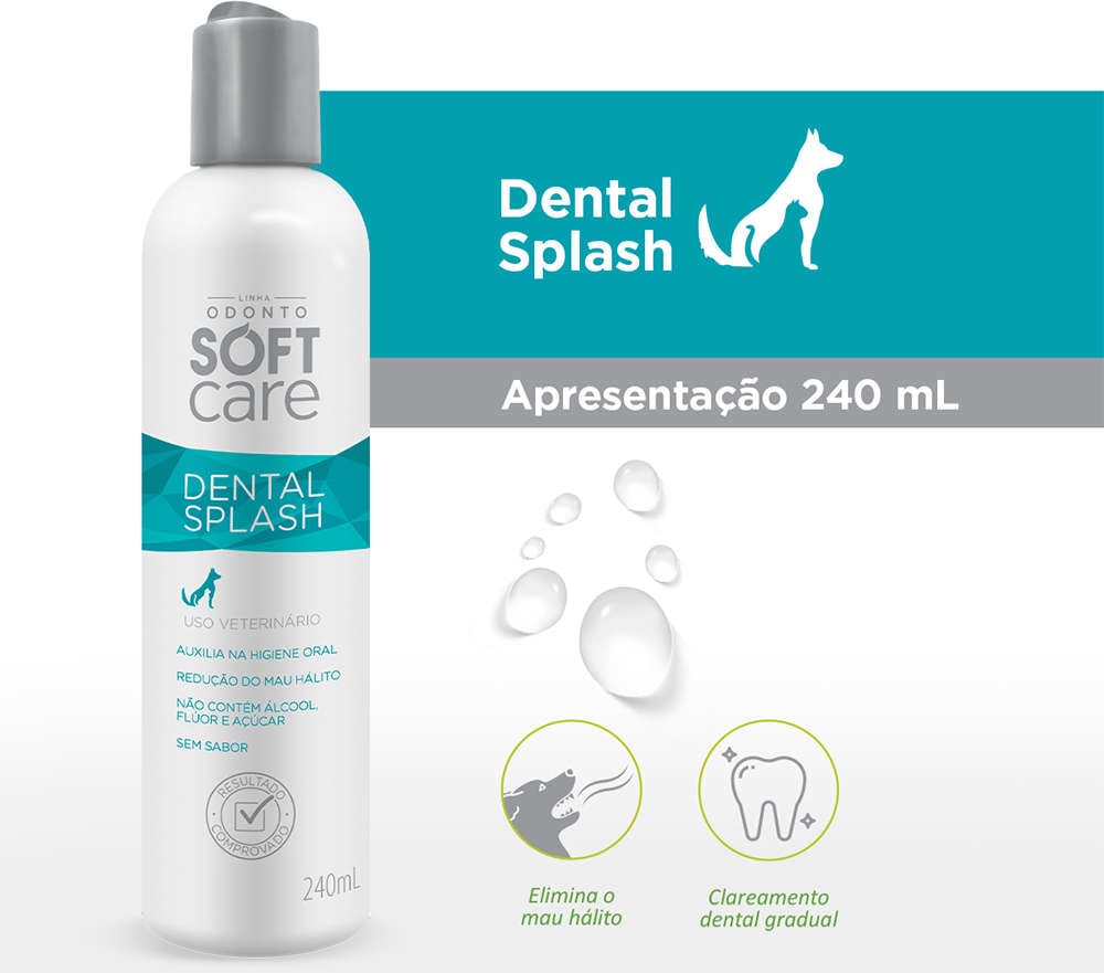Solução Society Soft Care Dental Splash - 240 mL