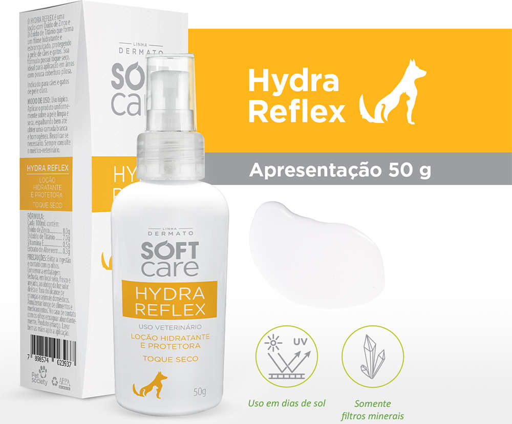 Loção Soft Care Hydra Reflex - 50 g