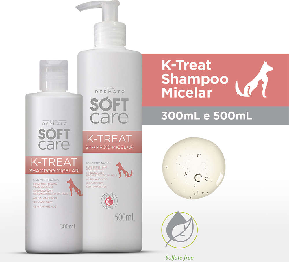 Shampoo Micelar Soft Care K-Treat - 300 mL