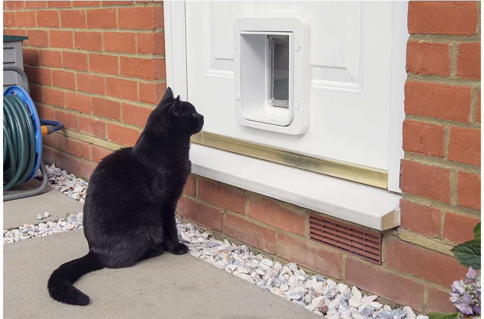 Porta Sure PetCare Flap Microchip Connect para Gatos - Tam. Único