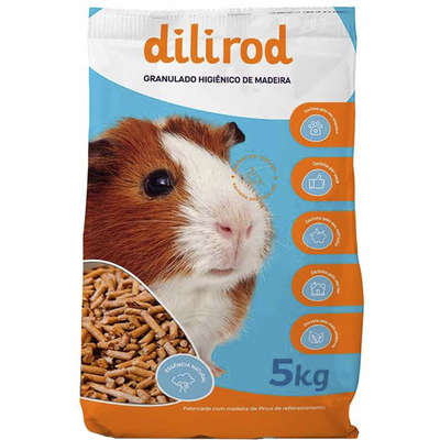 Granulado Higiênico de Madeira Dilirod para Roedores