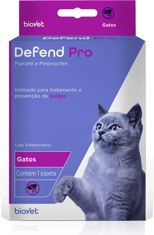 Antipulgas Biovet Defend Pro para Gatos - 1 Pipeta