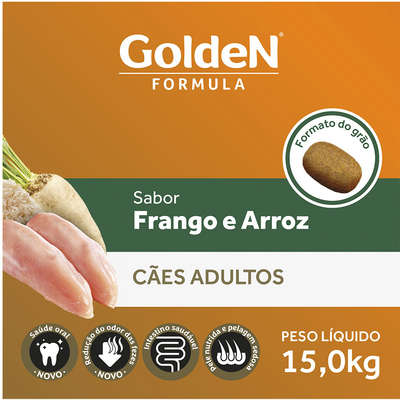 Ração Premier Golden Formula Cães Adultos Frango e Arroz