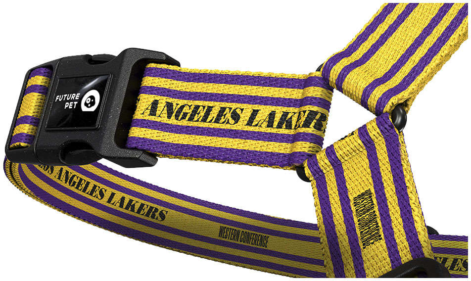 Peitoral Antipuxão Future Pet NBA Lakers para Cães - Tam. P