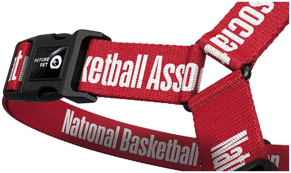 Peitoral Antipuxão Future Pet NBA Logo para Cães - Tam. M