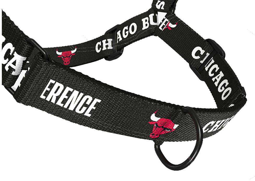 Peitoral Antipuxão Future Pet NBA Bulls para Cães - Tam. G
