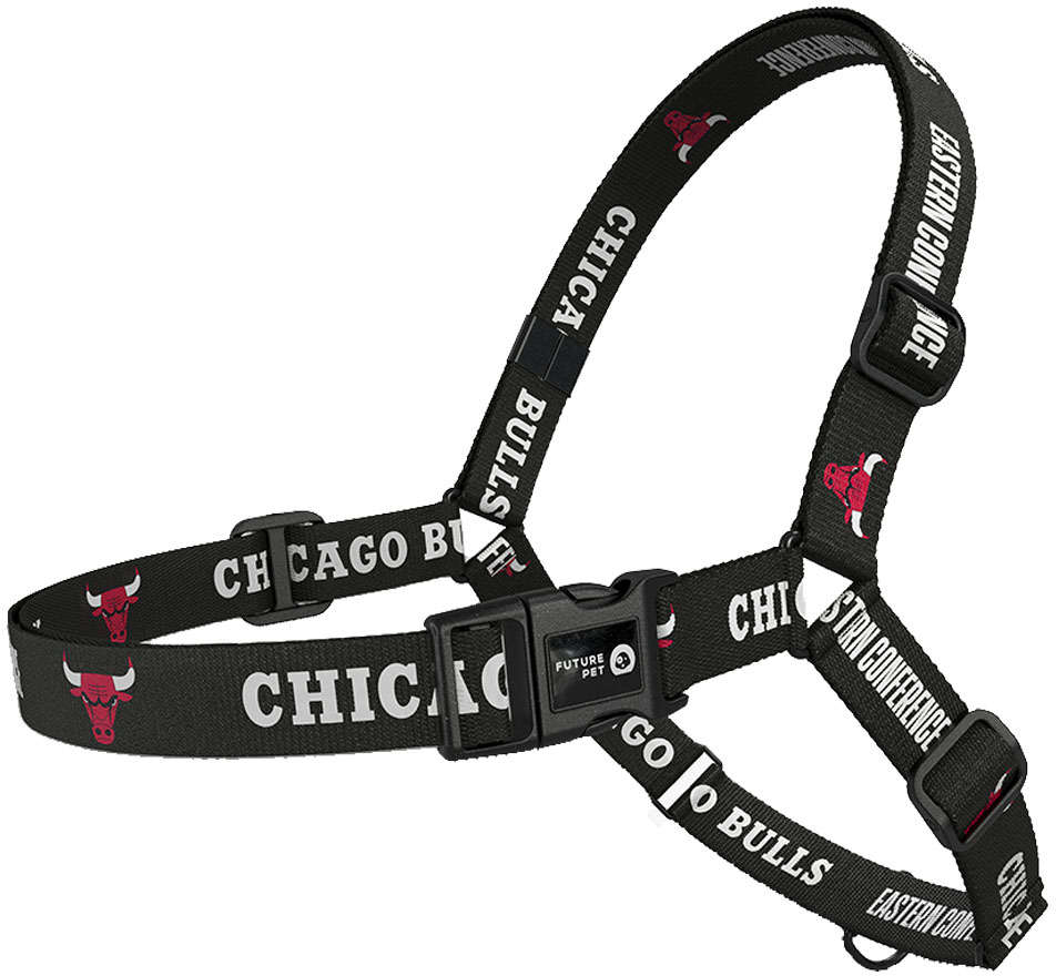 Peitoral Antipuxão Future Pet NBA Bulls para Cães - Tam. G
