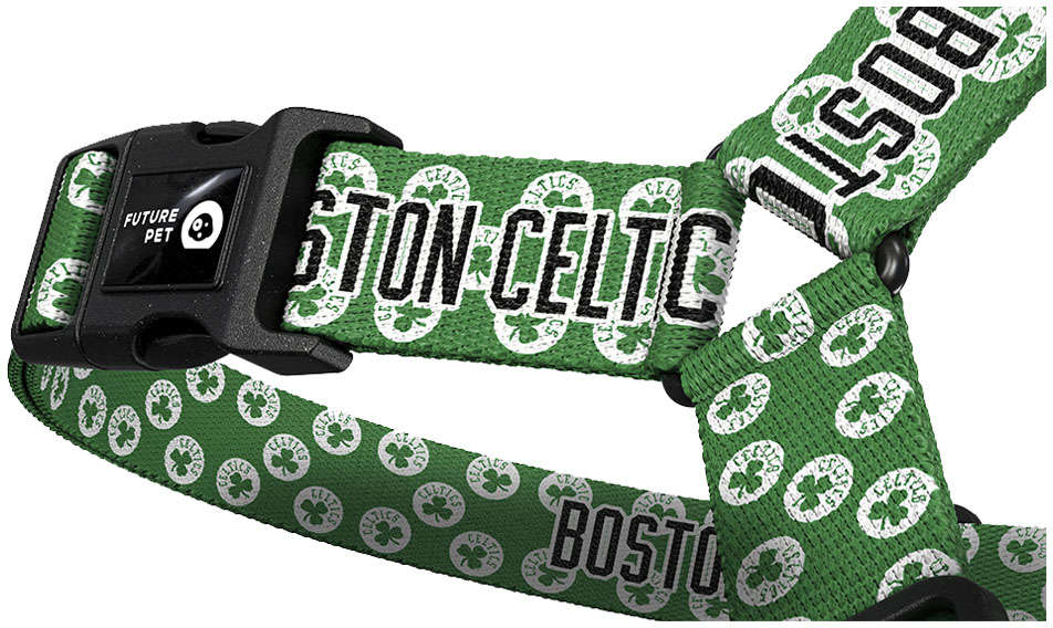 Peitoral Antipuxão Future Pet NBA Celtics para Cães - Tam. G
