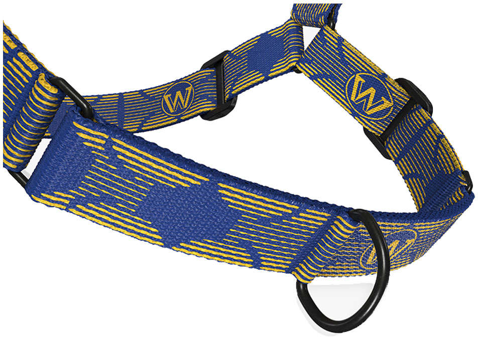 Peitoral Antipuxão Future Pet NBA Golden State para Cães - Tam. P