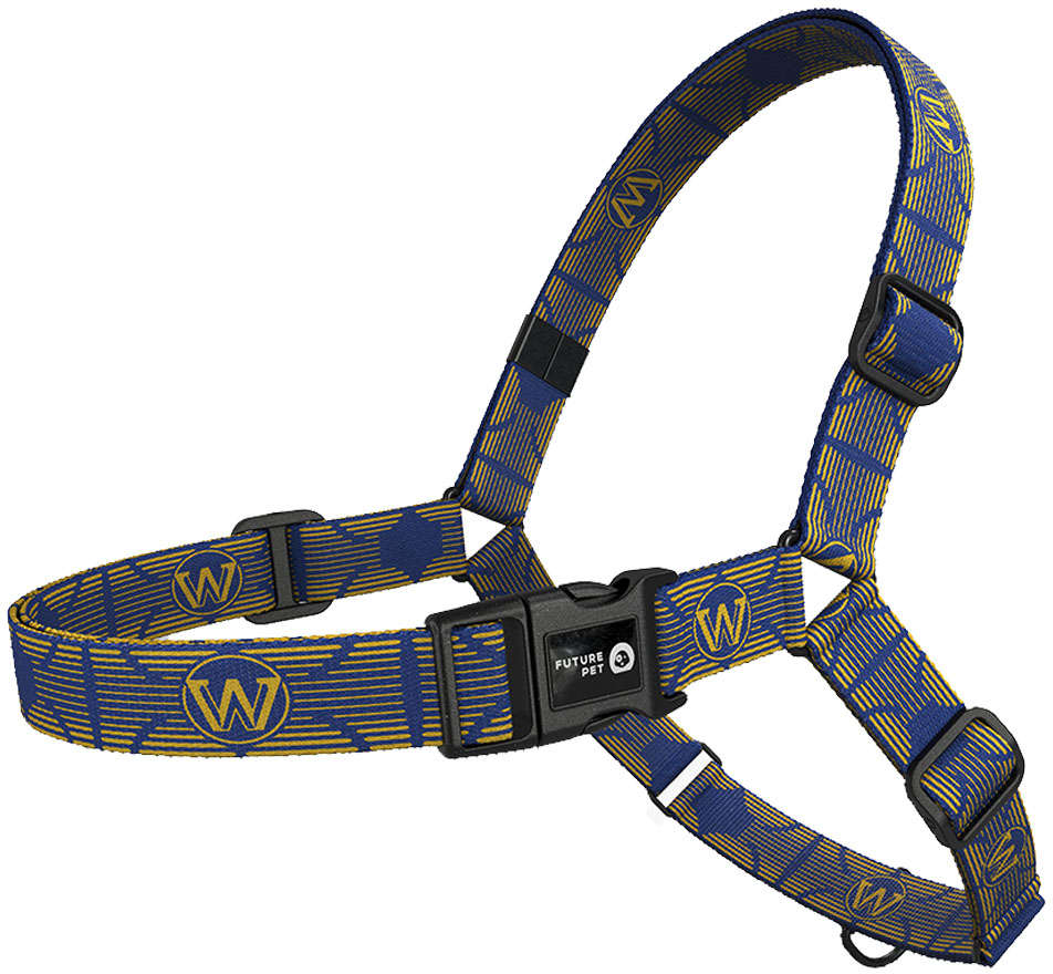 Peitoral Antipuxão Future Pet NBA Golden State para Cães - Tam. P