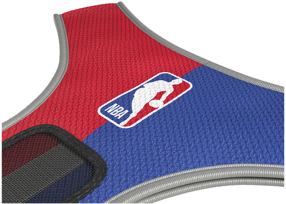 Peitoral Mesh Future Pet NBA Logo para Cães - Tam. PP