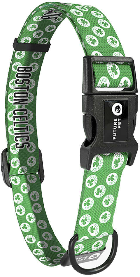 Coleira Future Pet NBA Celtics para Cães - Tam. P