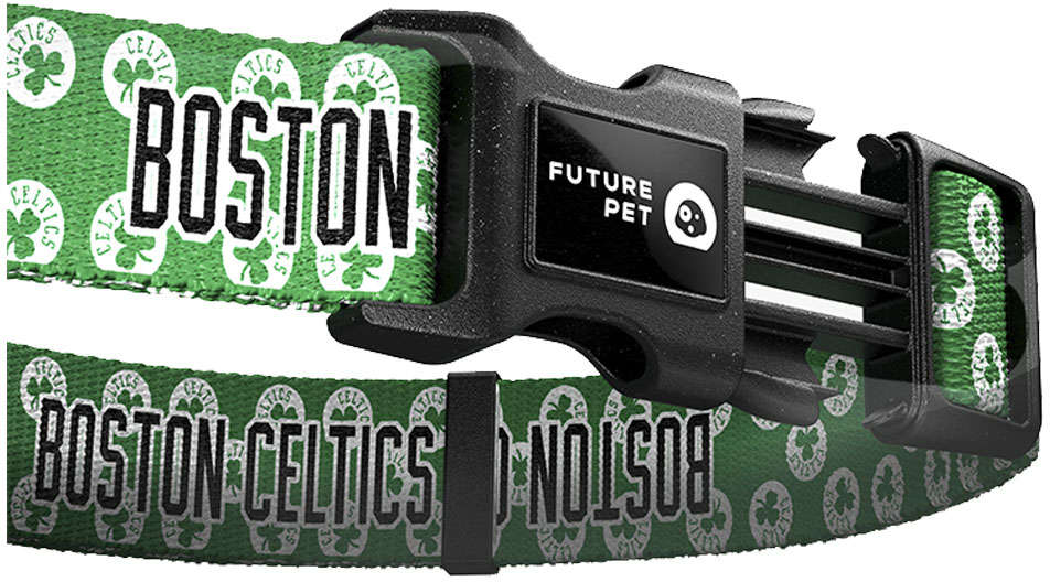 Coleira Future Pet NBA Celtics para Cães - Tam. P