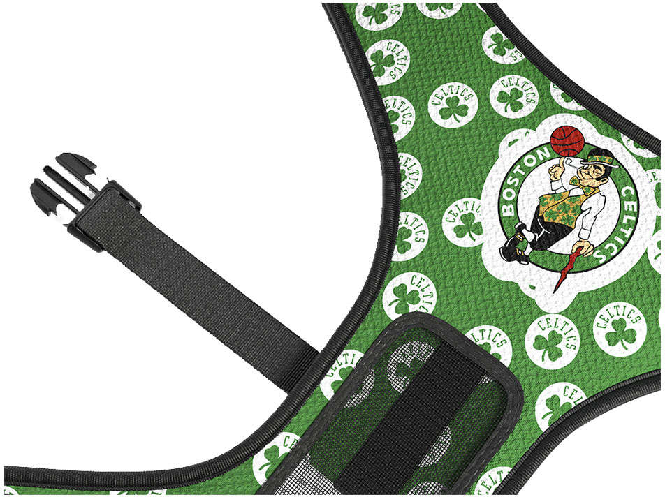 Peitoral Mesh Future Pet NBA Celtics para Cães - Tam. PP