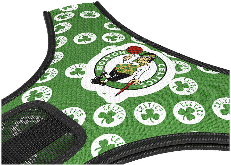 Peitoral Mesh Future Pet NBA Celtics para Cães - Tam. PP