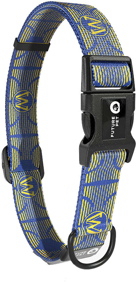 Coleira Future Pet NBA Golden State para Cães - Tam. G